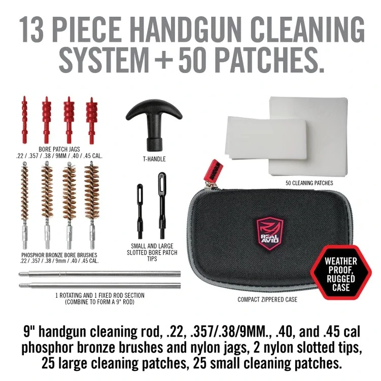 Čisticí sada pro pistole Real Avid Gun Boss® - Handgun Cleaning Kit
