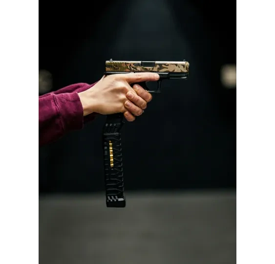 Rozšíření zásobníku na 50 ran Schmeisser S50 MLE pro Glock 17, 9 mm Luger