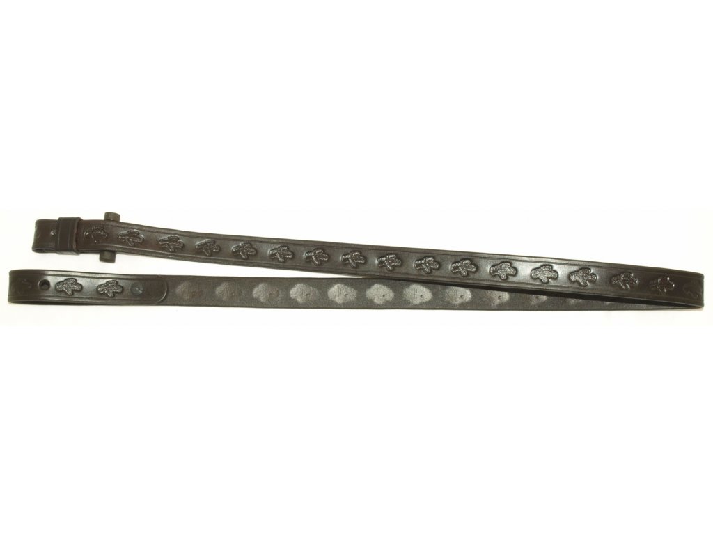 Kožený stahovací řemen na zbraň (nepodšitý)