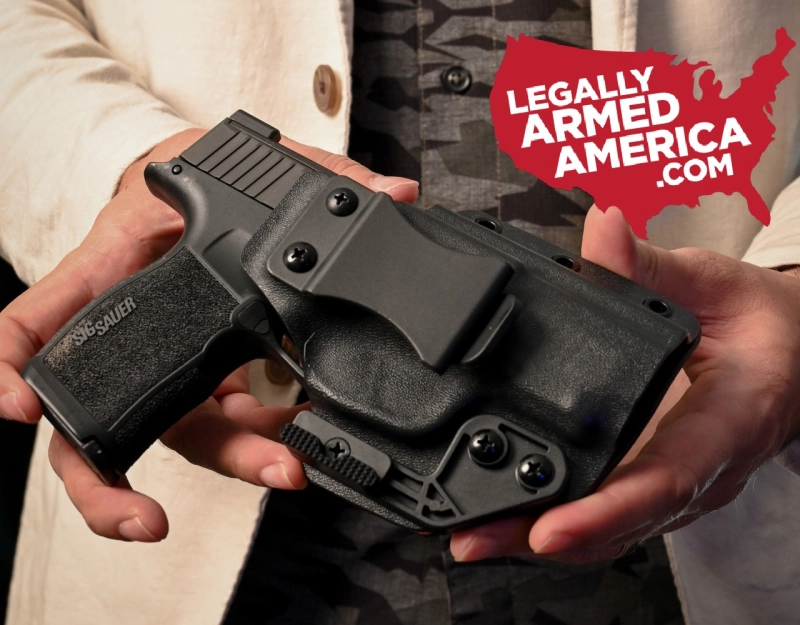 KOMPAKTNÍ KYDEXOVÉ HYBRID IWB pouzdro pro skryté nošení GLOCK 21 SF