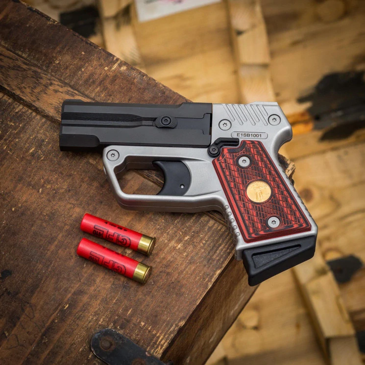 Broková dvouranná pistole Gladiator .410 E1S Stainless Limited Edition