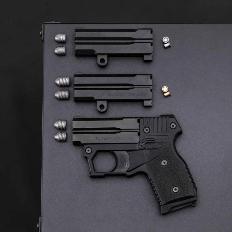 Perkusní dvouranná pistole Gladiator X5L Professional cal. .500 - Dlouhá hlaveň 99 mm