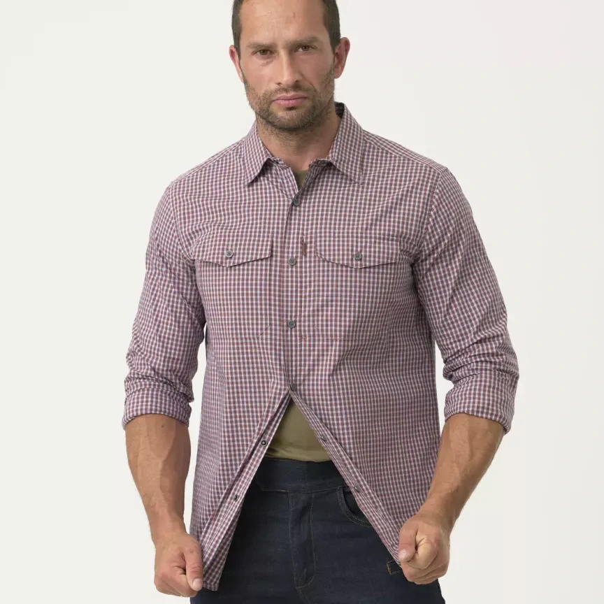 Taktická košile Covert Concealed Carry Shirt - Western Red Plaid
