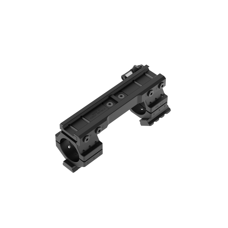 Montáž puškohledu pro velkorážní zbraně - objímka ø34mm – sklon 25MOA – s polohovací libelou