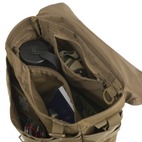 Taška přes rameno Bushcraft Haversack Bag® - Cordura® - Earth Brown / Clay A