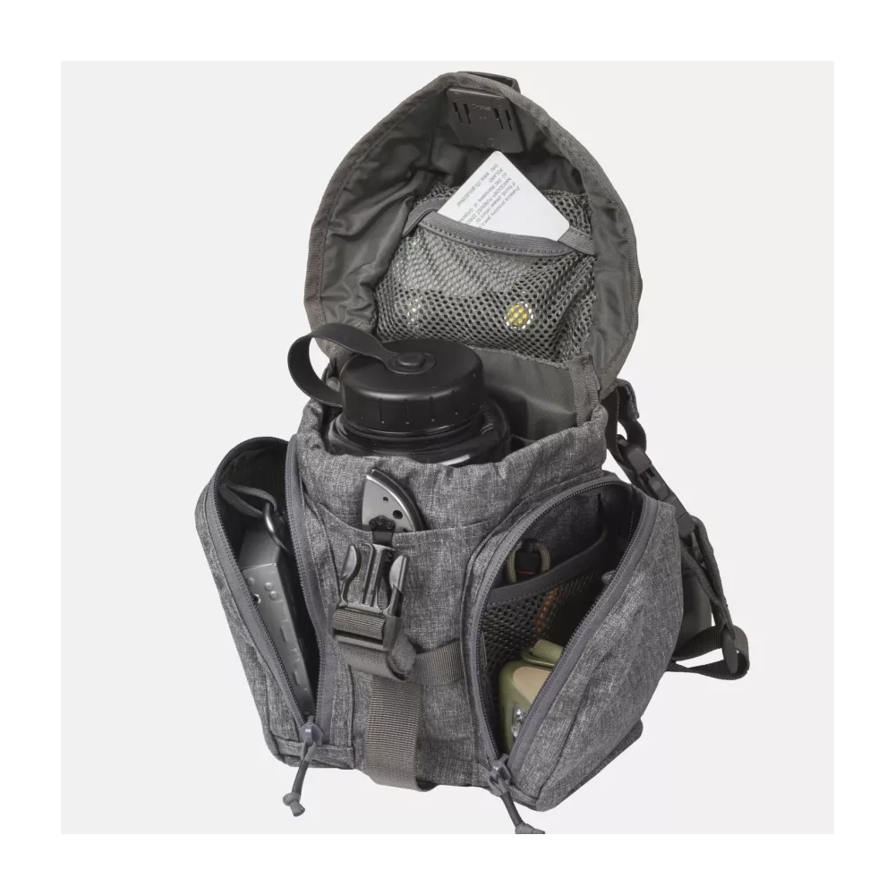 Taška ESSENTIAL KITBAG® - Nylon Polyester Blend - Melange Black-Grey