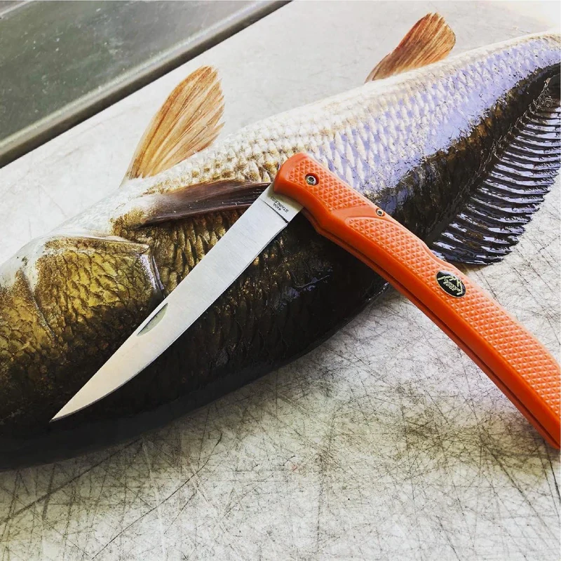 Zavírací filetovací nůž Outdoor Edge FieldBone- Orange