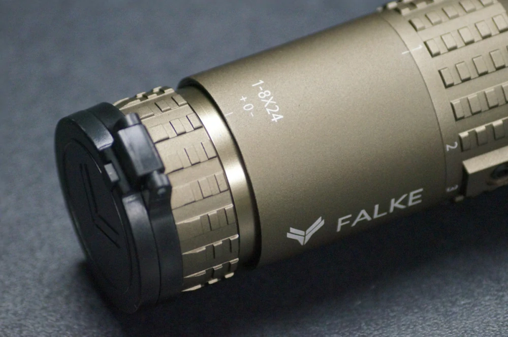 Puškohled FALKE 1-8x24 PRO SAS - šedý