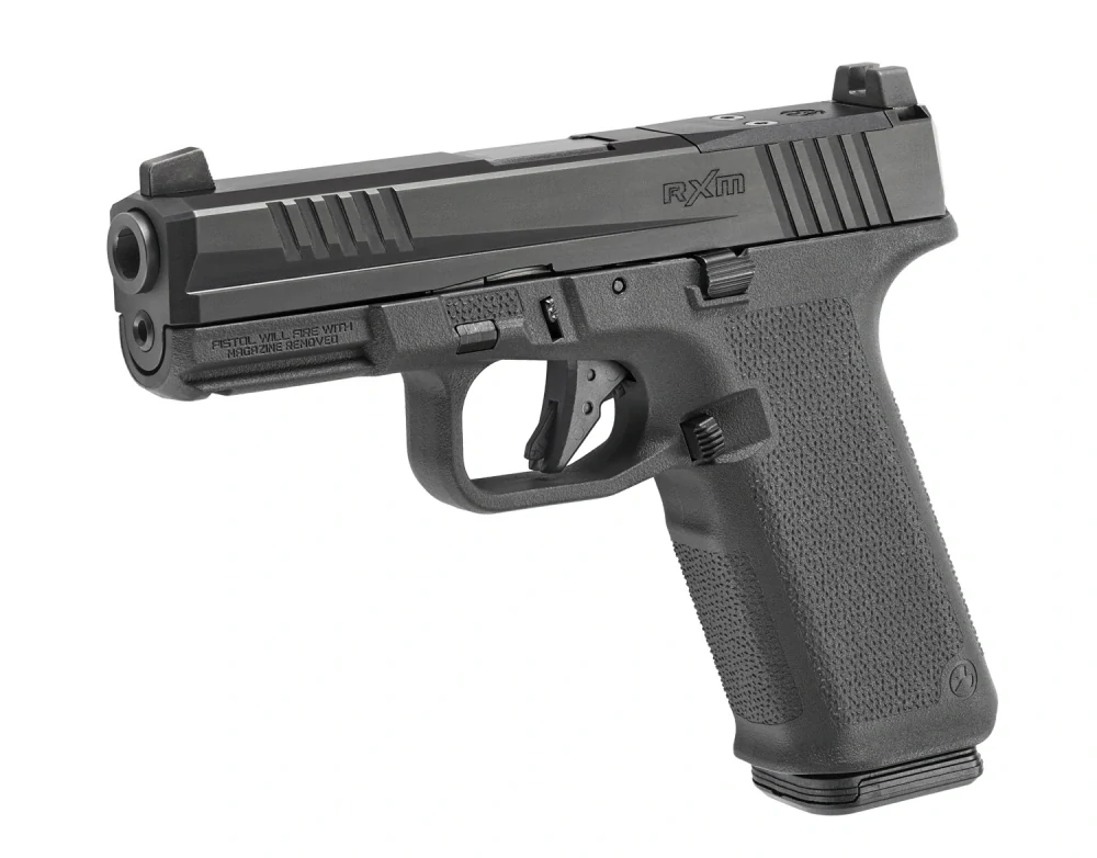 Pistole Ruger RXM, 9 x 19 full size grip, černý rám