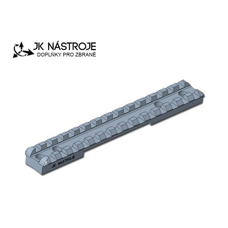 Weaver - picatinny lišta pro kulovnice Bergara B-14 Short - ocelová