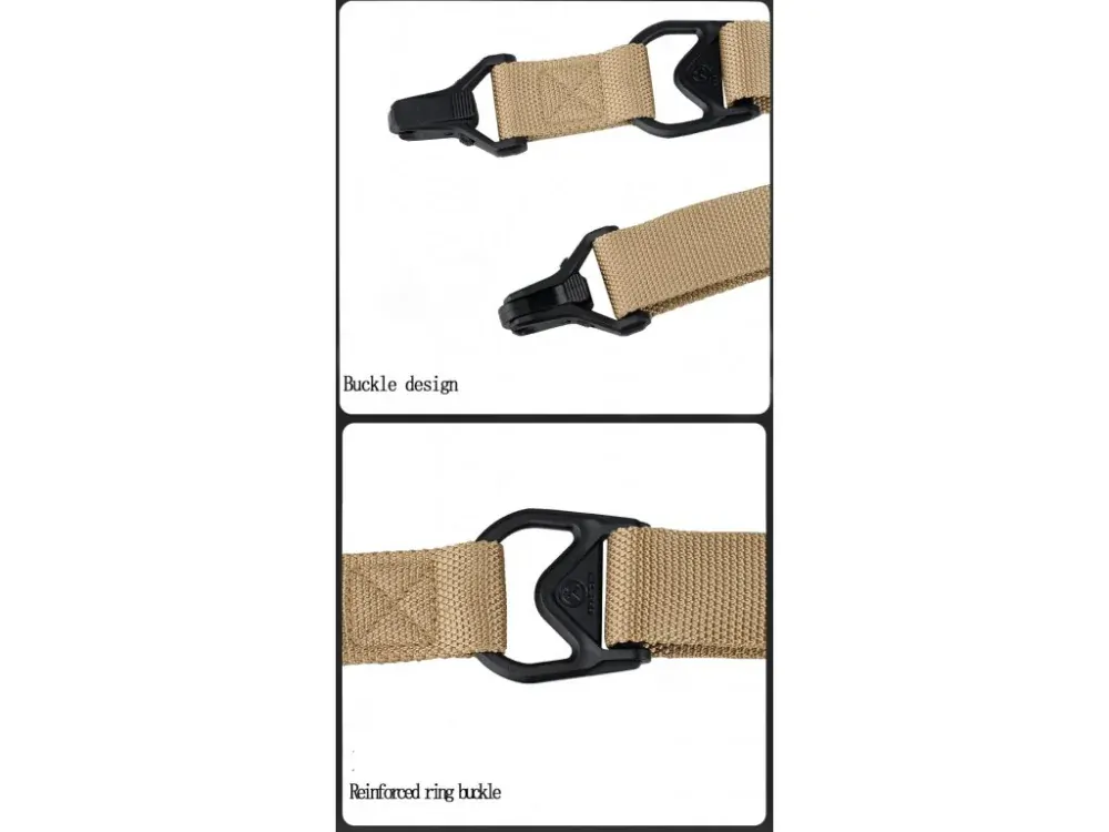 Taktický dvoubodový popruh MS3 MULTI-MISSION - Karabina typu "PARACLIP"