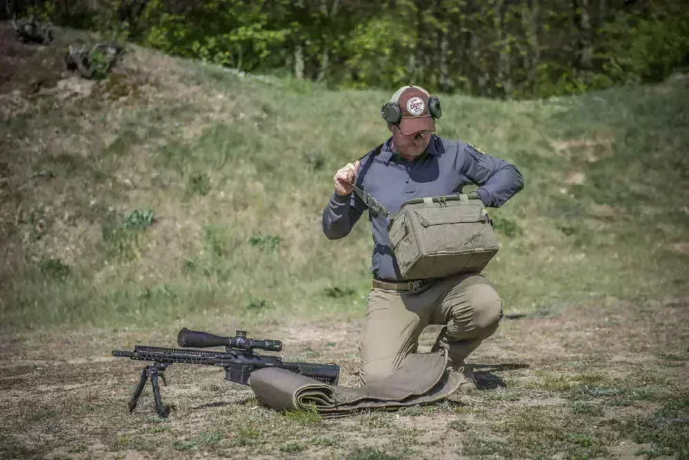 Střelecká taška RANGE - Cordura® - Black