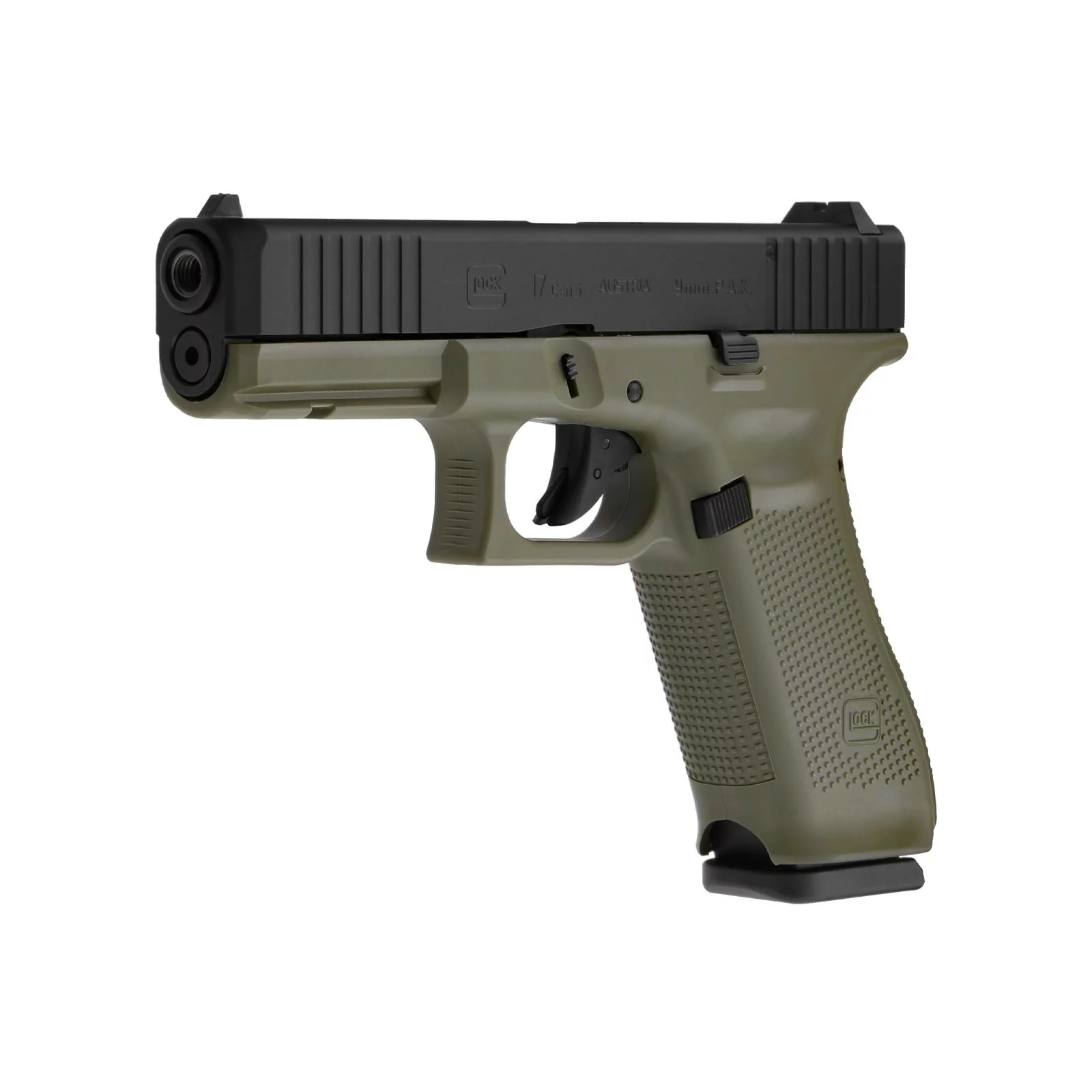 Vzduchová pistole Glock 17 Gen5 BlowBack Battlefield Green