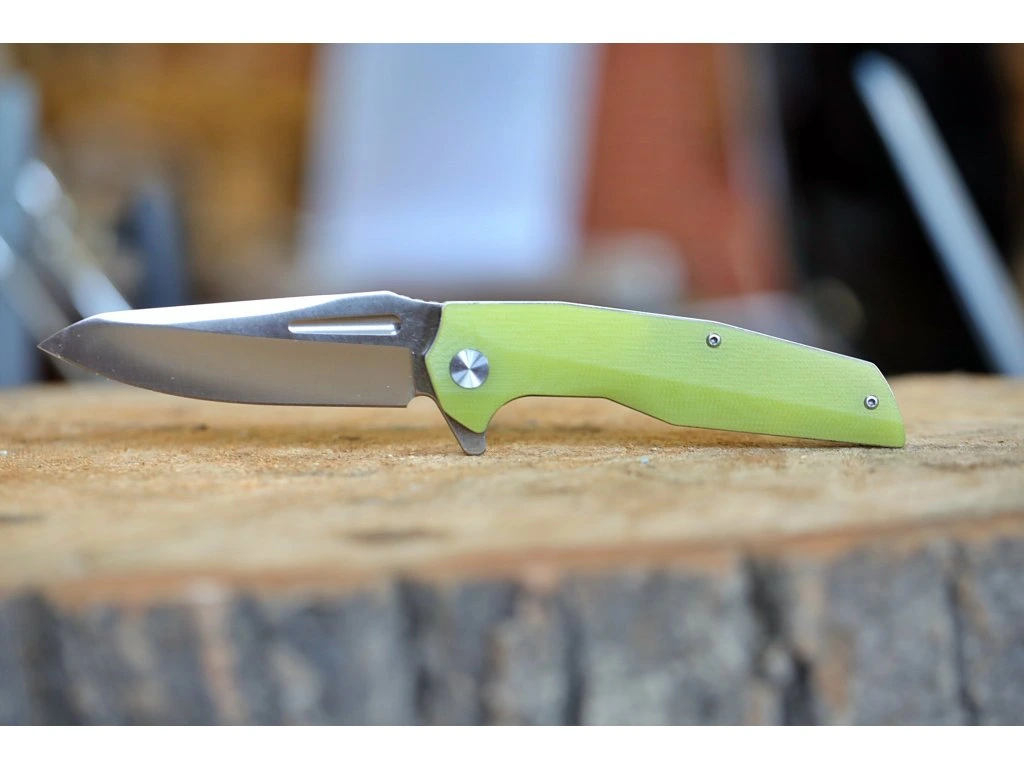 Zavírací nůž Dellinger Coyotte Flipper - GREEN