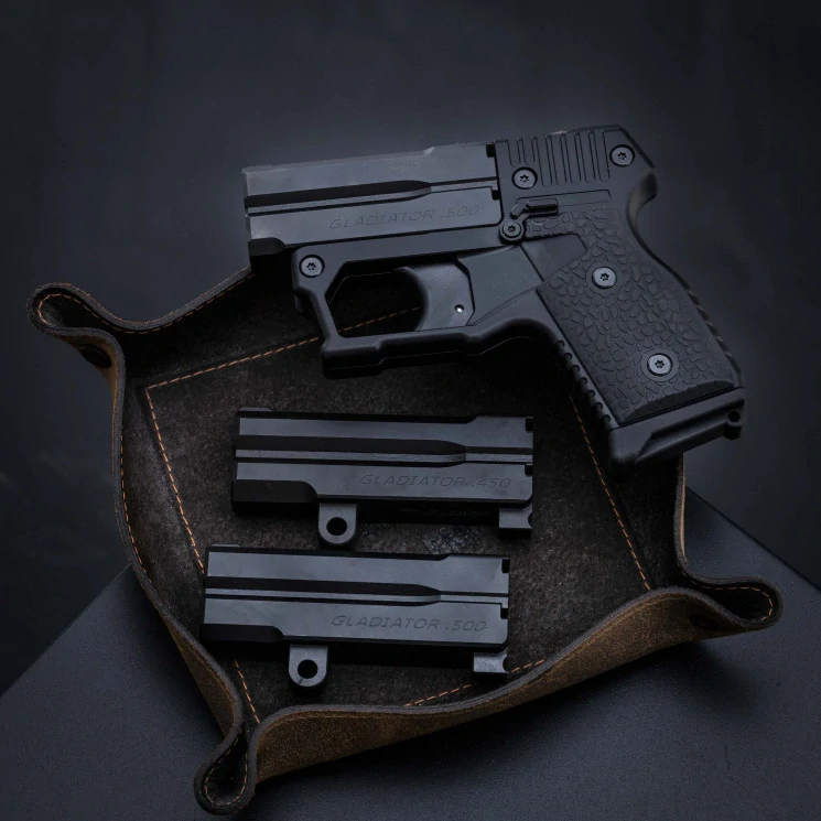 Perkusní dvouranná pistole Gladiator X5L Professional cal. .500 - Dlouhá hlaveň 99 mm