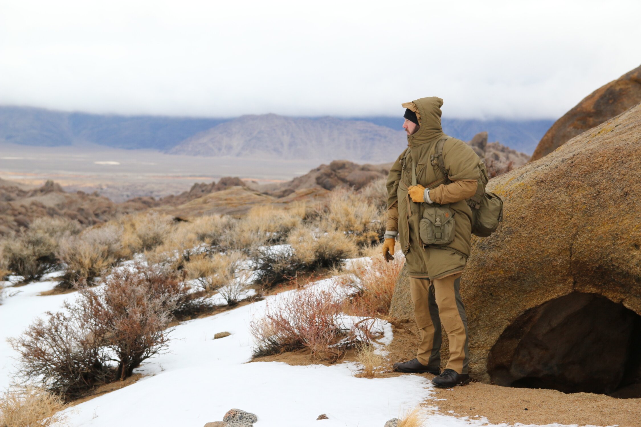 Pončo - SWAGMAN ROLL Poncho - Earth Brown