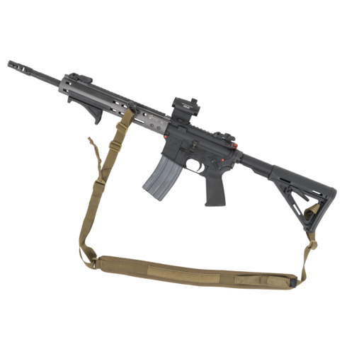 Dvoubodový popruh na zbraň Two Point Carbine Sling® - Polyester - Black