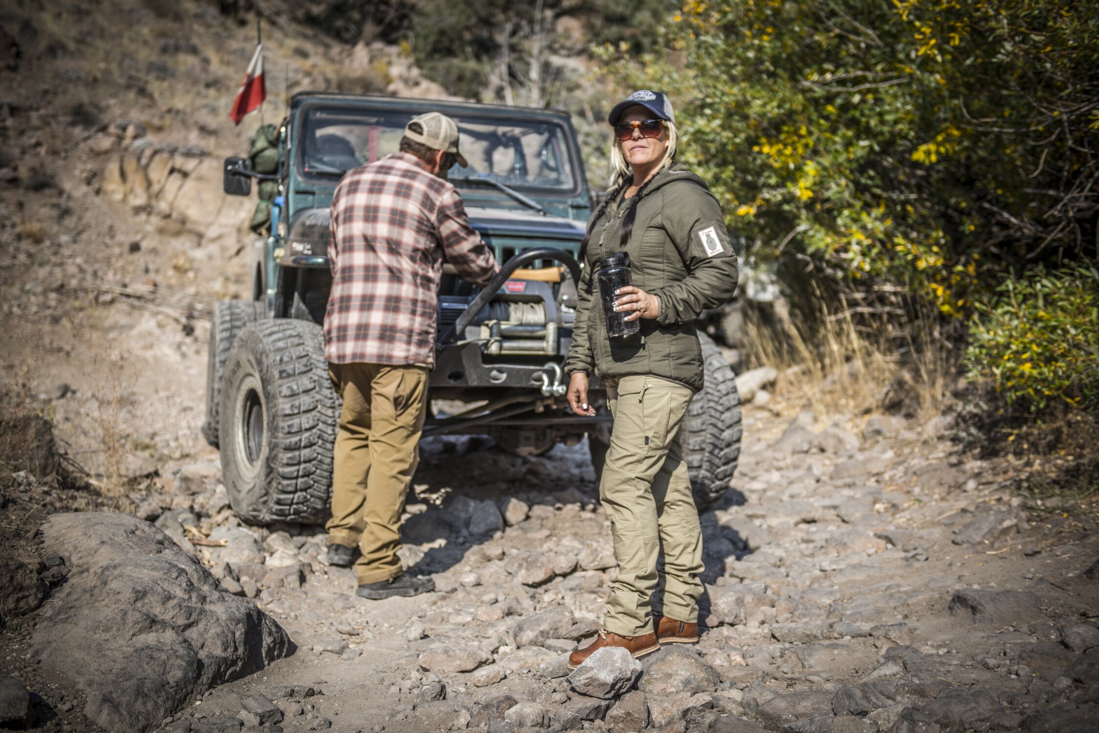 Dámská bunda WOMEN'S WOLFHOUND Hoodie Jacket® - Desert Night Camo