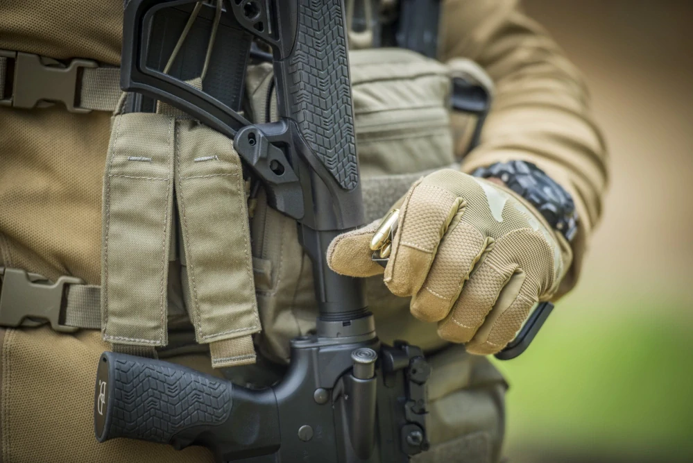 Taktické rukavice All Round Fit Tactical Gloves® - Black / Shadow Grey A