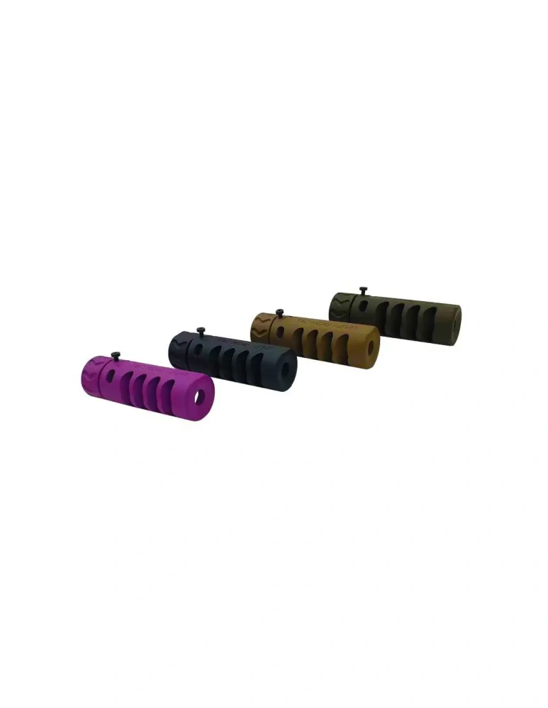 Úsťová brzda F1 PRO (CERAKOTE) - černá, Závit M15 x 1 mm - Ráže do 7,9 mm (cal. .308)