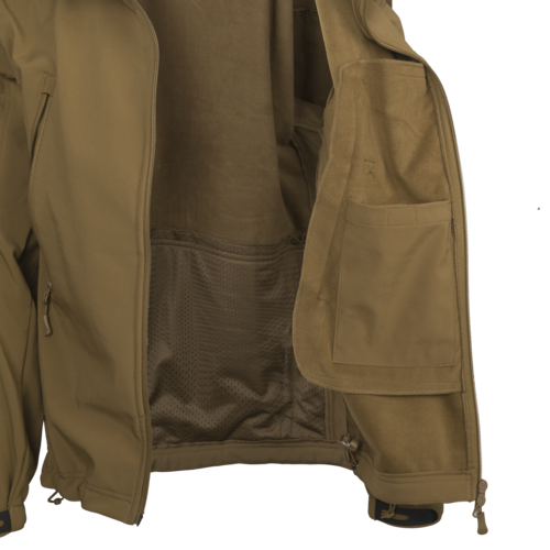 Bunda GUNFIGHTER Jacket - Shark Skin Windblocker - Coyote