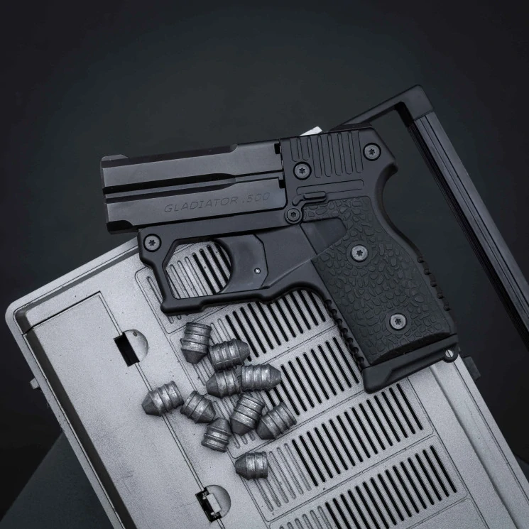 Perkusní dvouranná pistole Gladiator X5L Professional cal. .500 - Dlouhá hlaveň 99 mm