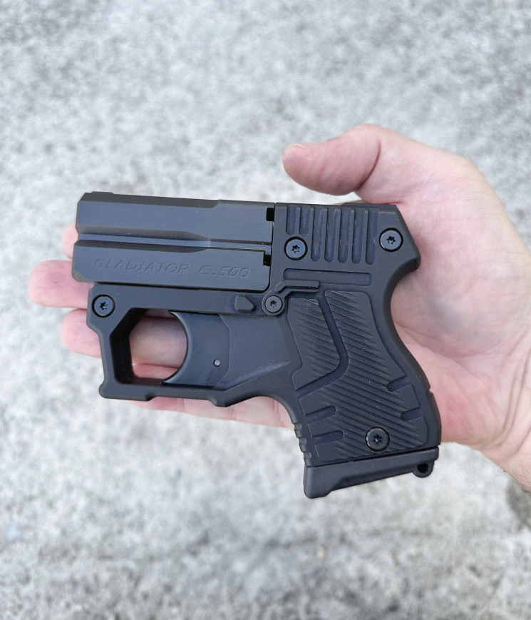 Perkusní dvouranná pistole Gladiator .500 X5C Subcompact