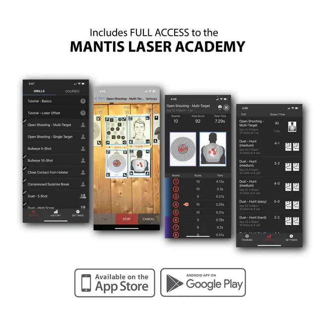 Laserová tréninková sada MANTIS Laser Academy 9mm Standardní