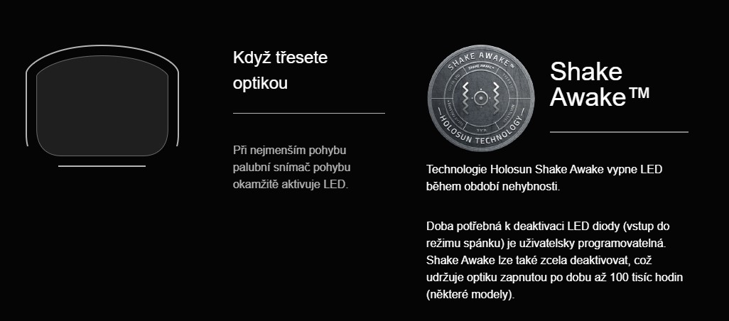 Otevřený kolimátor Holosun HS510C