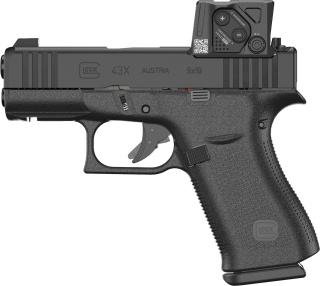 Pistole Glock 43X A-CUT™ COA™ COMBO