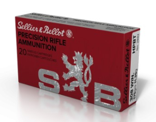 Puškové náboje Sellier & Bellot .308 WIN. HPBT, 175 grs/ 11,35 g