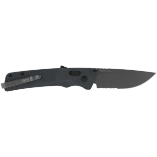 Zavírací nůž SOG FLASH AT - URBAN GREY - PARTIALLY SERRATED