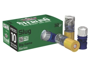 Brokové náboje Sterling 12/70 Slug 32 g / 494 grs