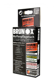 BRUNOX - utěrka na čištění zbraní (5 KS, 18CMX20CM)