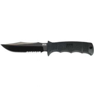 Nůž SOG SEAL PUP ELITE - KYDEX SHEATH - BLACK TINI, PARTIALLY SERRATED