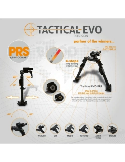 Bipod TACTICAL PRS COMBAT 6,5-8" (uchycení pro: MLOK)