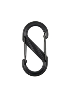 Nite Ize Plastová oboustranná karabina S-Biner, černá - velikost 4