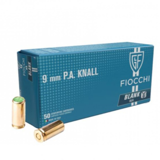 Startovací náboje 9mm pistole 50ks Fiocchi