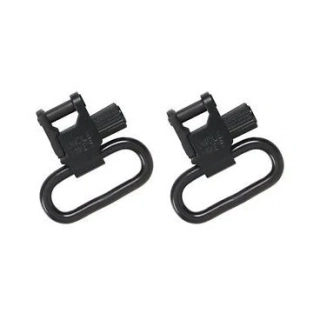 Poutka na řemen Uncle Mike's, rychloupínací, šířka 1" (25,4 mm), černá, 2 ks v balení