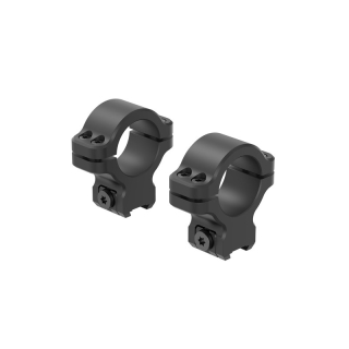 Dělená montáž optiky pro malorážku CZ 457 – upínání šrouby, výška 31mm, objímka ø25,4mm