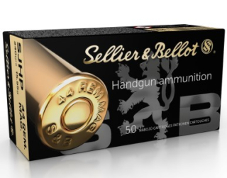 Revolverové náboje Sellier & Bellot .44 REM. MAG. SJHP, 240 grs/ 15,55 g