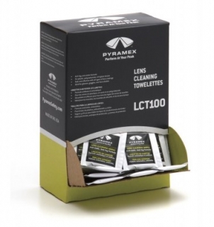 Čistící vlhčené ubrousky na brýle, LCT100