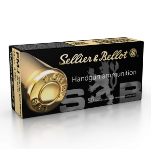 Pistolové náboje Sellier & Bellot 7,65 mm BROWNING / 32 AUTO FMJ, 73 grs/ 4,75 g