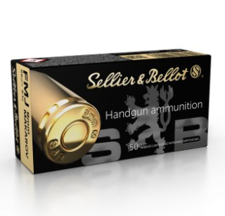 Pistolové náboje Sellier & Bellot 9 mm MAKAROV FMJ, 95 grs/ 6,1 g
