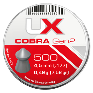 Diabolo Umarex Cobra Gen2 500 ks cal. 4,5 mm