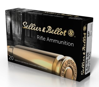 Puškové náboje Sellier & Bellot 6,5x55 SE, 156 grs/ 10,1 g