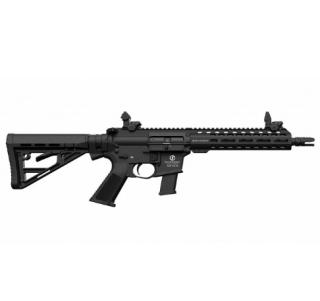 Samonabíjecí puška Schmeisser AR15-9 S4F 10,5" 9mm Luger, Černá