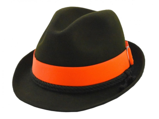 Reflexní pásek na klobouk oranžový