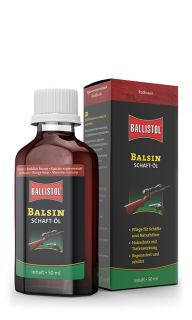 Pažbový olej Ballistol Balsin 50 ml - červenohnědý