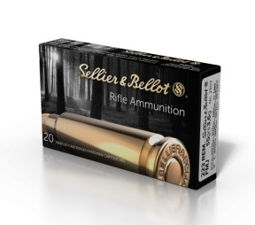 Puškové náboje Sellier & Bellot .223 REM. FMJ, 55grs/3,6 g